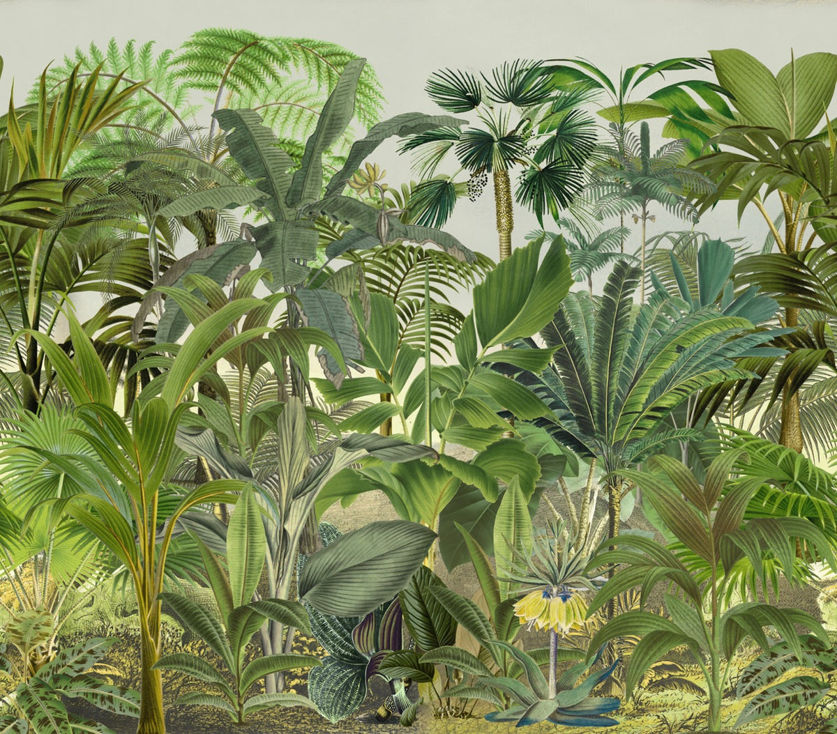 Jungle View Wandmotiv von MURALY