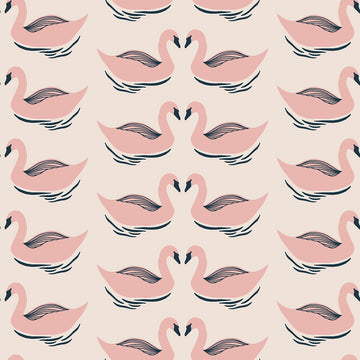 Pink Swan Love