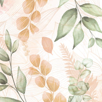 Tropical Leaves Collage